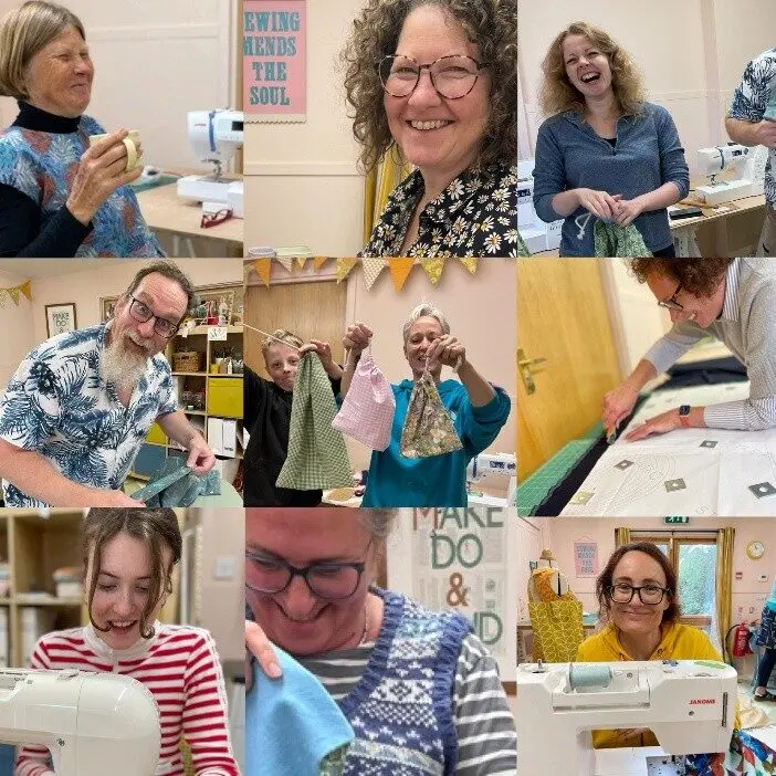 Evening social sew